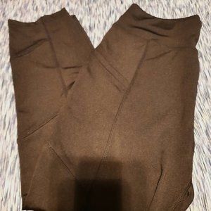 Black Medium POP Fit Kaylee Crop Leggings